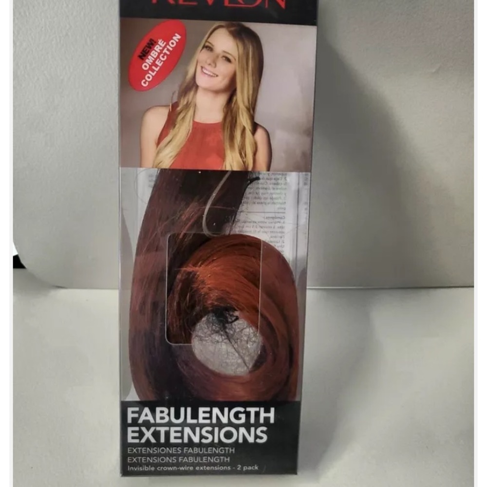 Lot 4 - 18" Fabulength Halos Cherry Cola Ombré